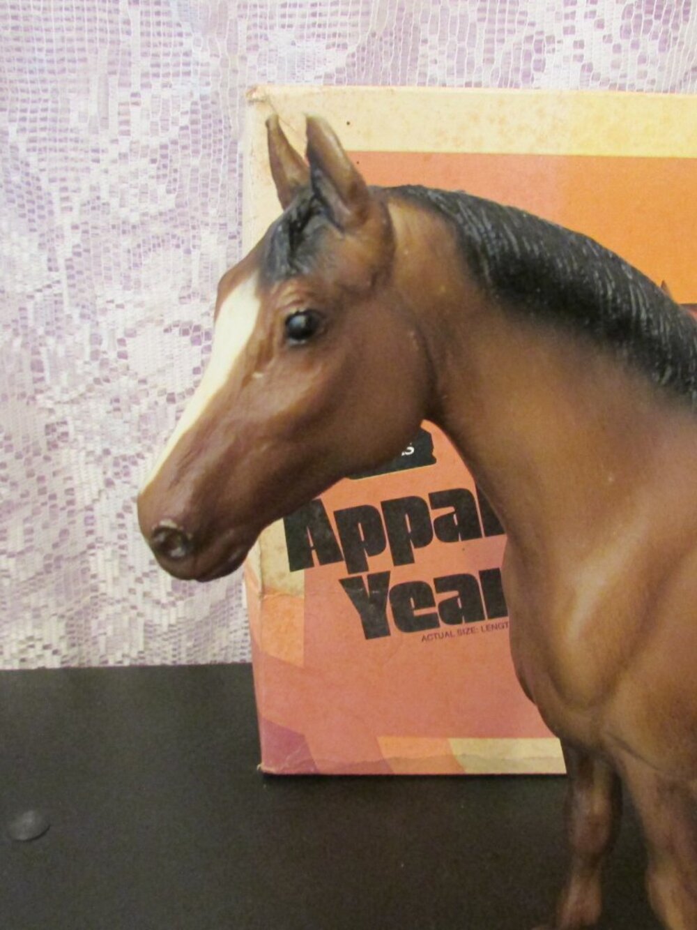 Breyer Vintage Sandy Bay Appaloosa Quarter Horse Yearling #103 1971-1988 w/box - Picture 2 of 16
